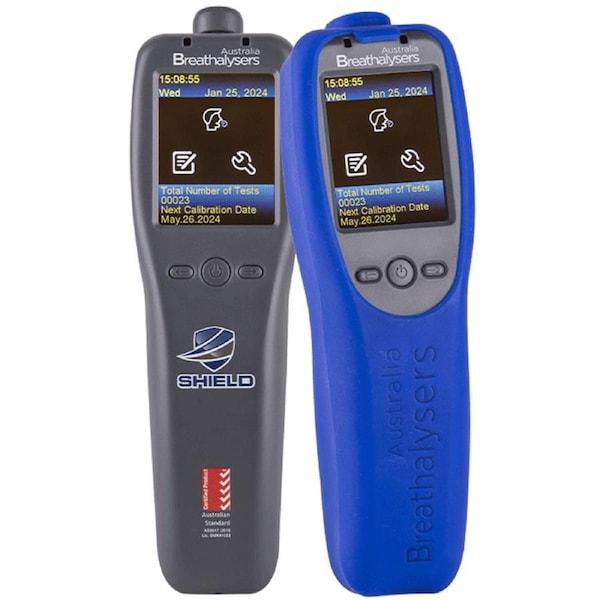 SHIELD Express Touch Workplace Breathalyser - AS3547 Portable Alcohol Breath Tester