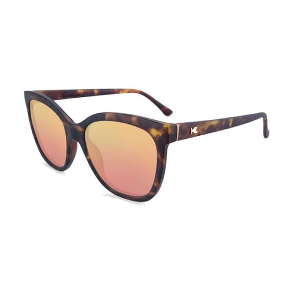 Knockaround Deja Views Sunglasses Polarised UV400 Tortoise Shell/Rose Gold