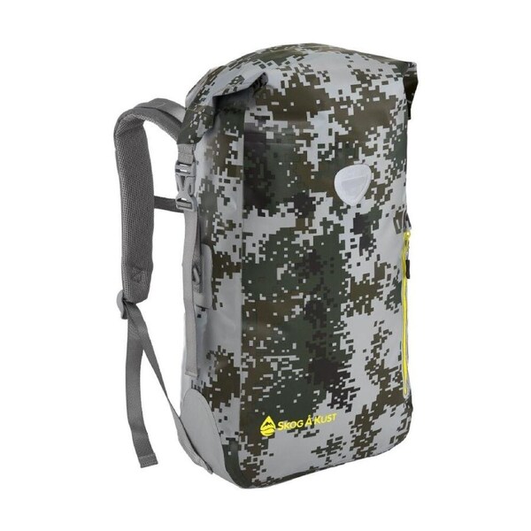 Skog A Kust Digi Camo BackSak Waterproof Backpack Roll-Down Dry Bag 35L