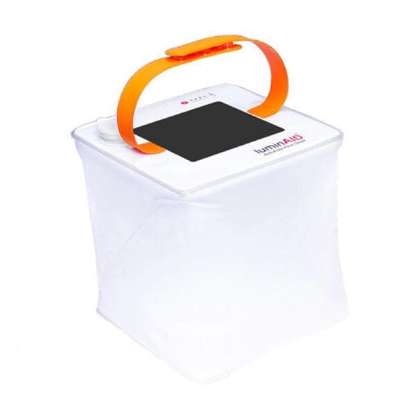LuminAID PackLite Max 2-in-1 Solar Inflatable Lantern Phone Charger 150 Lumens