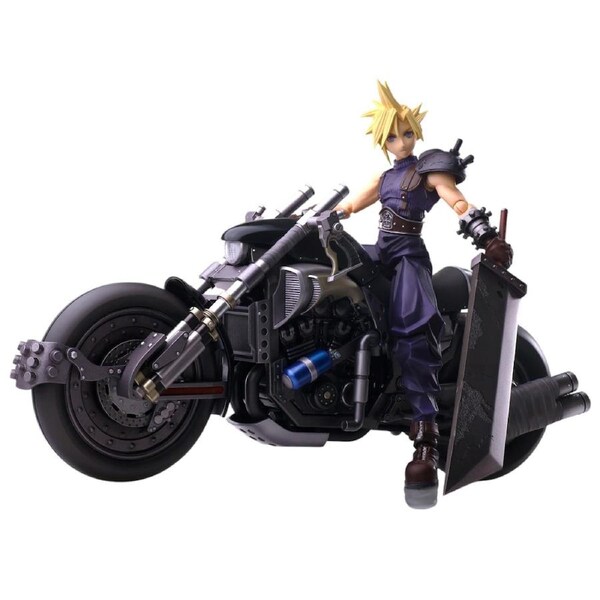 Final Fantasy VII Cloud Strofe and Hardy-Daytona Bring Arts Action Figure