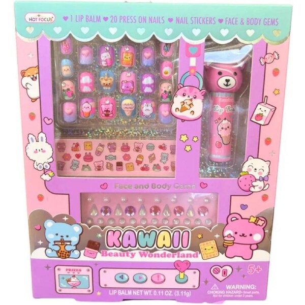 Kawaii Beauty Wonderland Nail and Lip Gloss Set