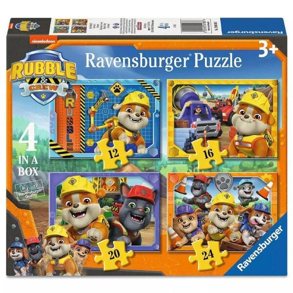 Ravensburger - Rubble & Crew 12/16/20/24 Pce Puzzles