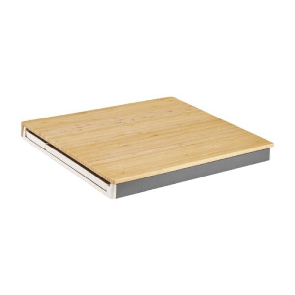 Brateck 2-in-1 Desktop Storage Box - Natural