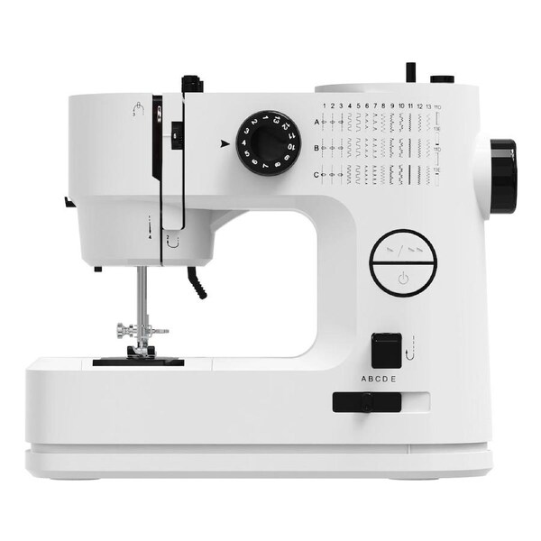 Advwin Mini Sewing Machine for Beginner, with 40 Built-in Stitch Pattern, 42PCS Sewing Kit, Doul-Thread 2 Speed, Forward/Reverse Sewing, Auto Rewind, Adjustable Stitch Length, Thread Cutter, Free-arm