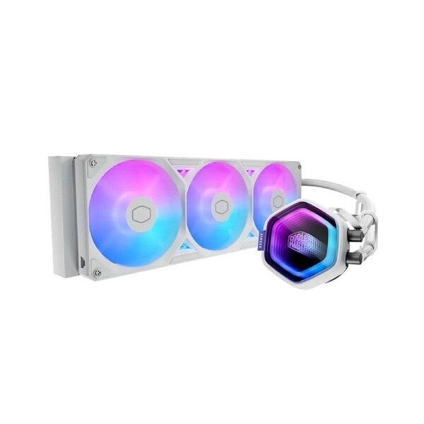 Cooler Master MasterLiquid Atmos II 360mm Liquid CPU Cooler - White Edition [MLX-D36M-A25SZ-RW]