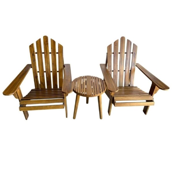 Misa 3-Piece Outdoor Adirondack Set