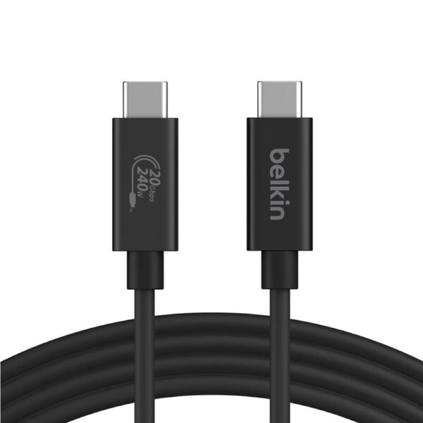 Belkin Connect INZ004 USB-C To USB-C Cable 2M 240W - Black