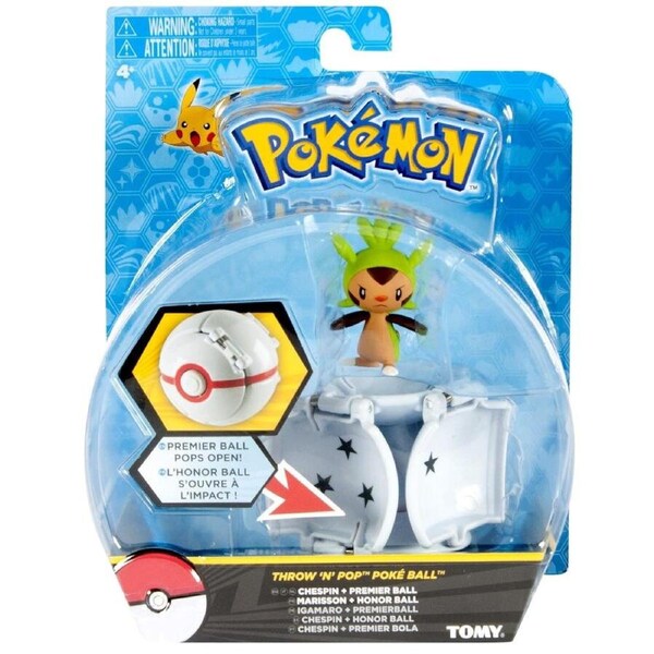 Pokemon Throw 'N' Pop Poke Ball Chespin