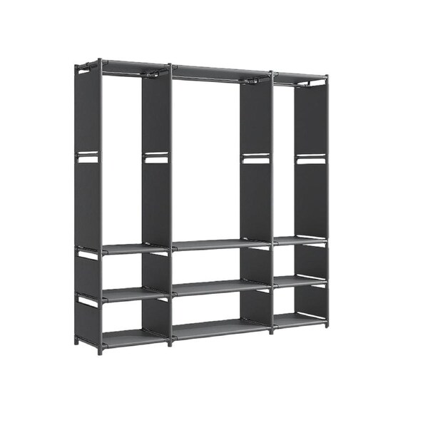 Home Simple Freestanding Multi-Functional Coat Rack Easy Assembly Durable