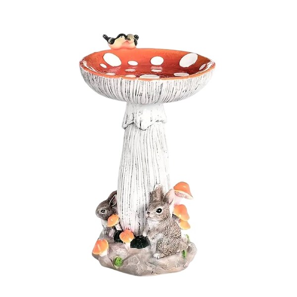 Resin Garden Decoration Animal Bird Feeder Amazon Bestseller Yard Ornament Decor