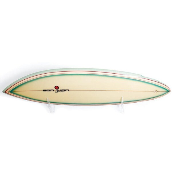 Ocean & Earth Invisible Clear Horizontal Single Surfboard Storage or Display Rack