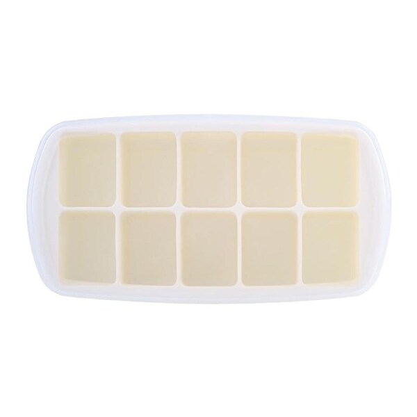 Melii Luxe Silicone 10 Compartment Food Tray with Lid