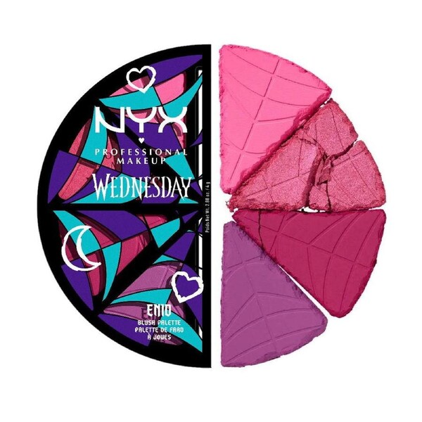 NYX Wednesday Stained Glass Blush Palette