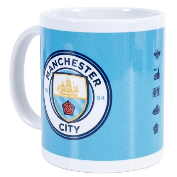 Manchester City FC Crest Mug
