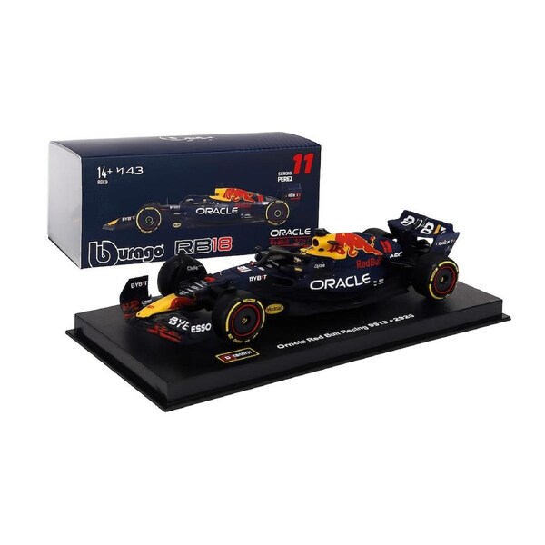 Bburago - 1:43 Red Bull Racing RB19 #11 P rez with Helmet (2023)