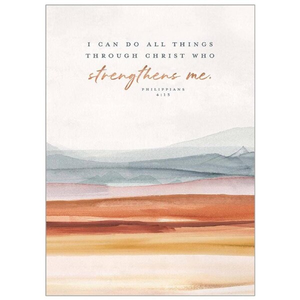 Legacy Christ Strengthens Me Prayer Journal Scripture