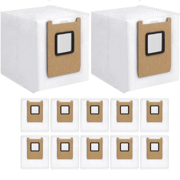 12 Dust Bags For eufy Omni E28, E25 & E20 Robot Vacuum Cleaners