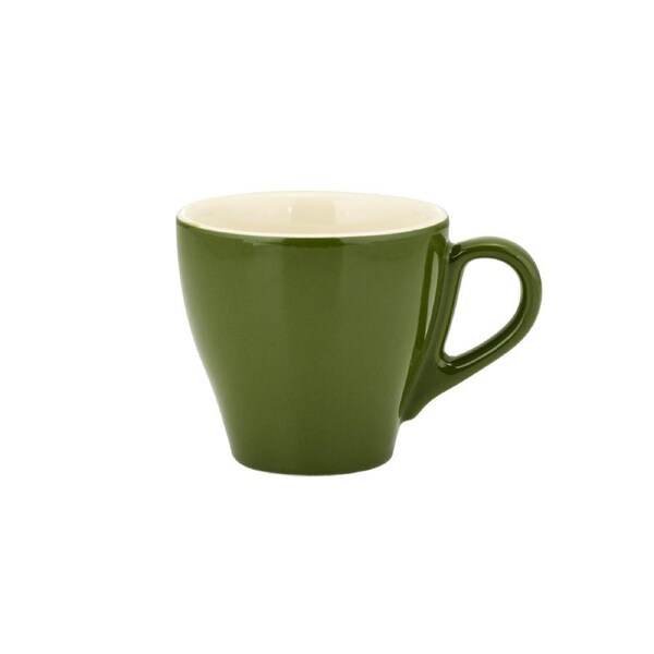Brew Pine Green Long Black Cup 180ml - Set of 6