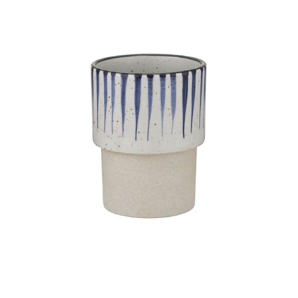 Brew Pottery Blue Flame Stackable Tumbler - 280ml - Set of 6