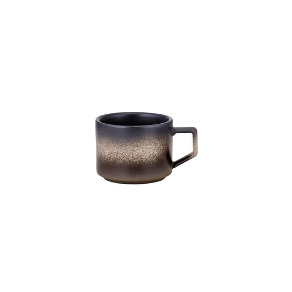 Brew Pottery Tan Bark Straight Side Espresso Cup 90ml - Set of 6