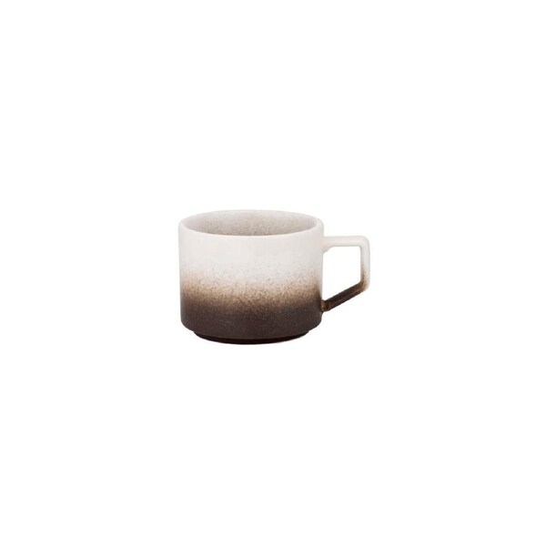 Brew Pottery Desert Tan Straight Side Espresso Cup 90ml - Set of 6