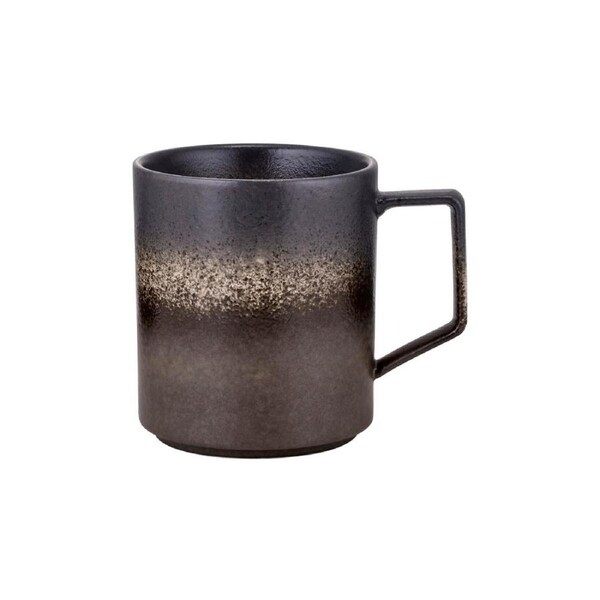 Brew Pottery Tan Bark Straight Side Mug 380ml - Set of 6