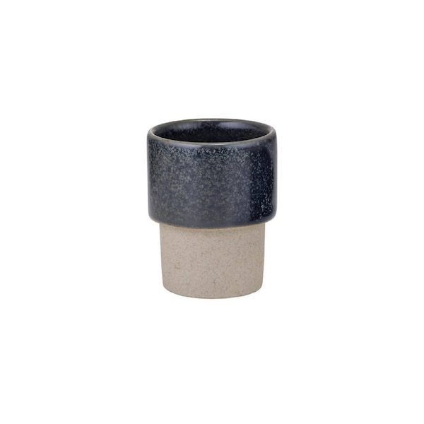 Brew Pottery Grey Cast Stackable Espresso Tumbler - 90ml - Set of 6