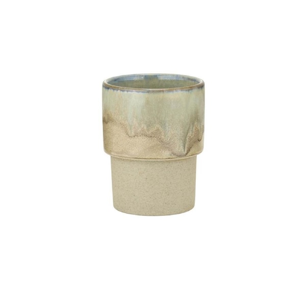 Brew Pottery Sandy Beige Stackable Tumbler - 220ml - Set of 6