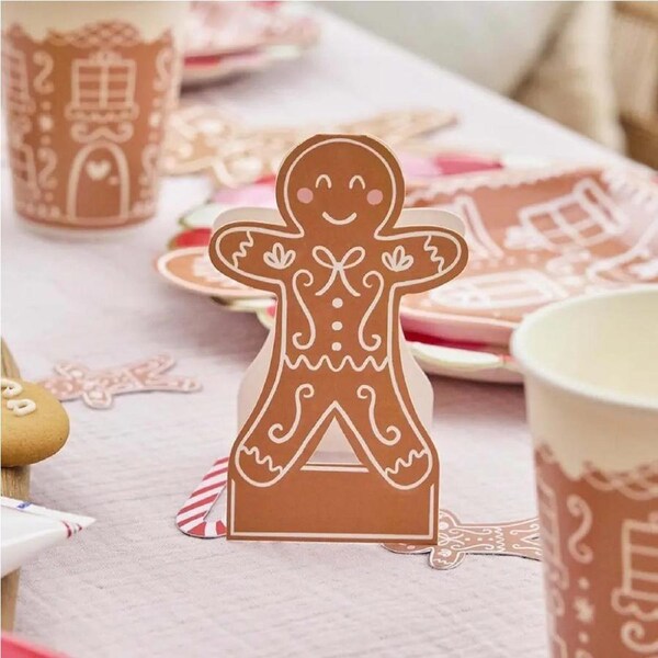 Gingerbread Man Place Cards 10pk