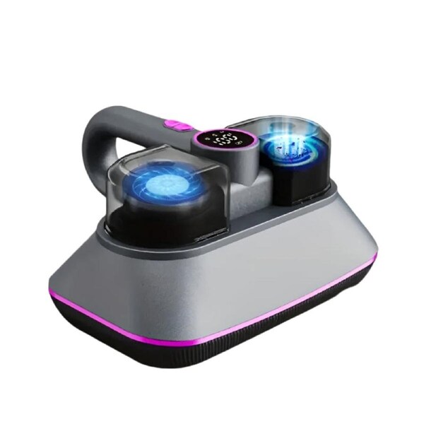 Wireless Dual-Cup Vacuum Cleaner with LED Display