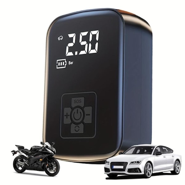 150PSI Portable Cordless Air Compressor Tire Inflator