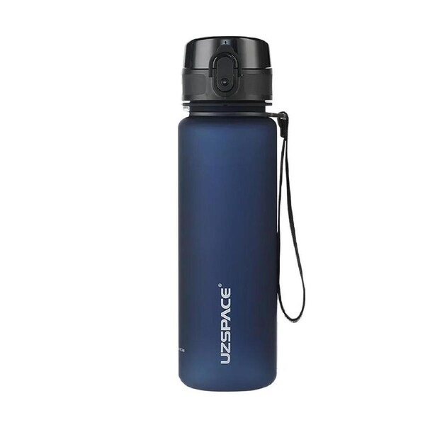 500ml Leakproof Sports Water Bottle Blue