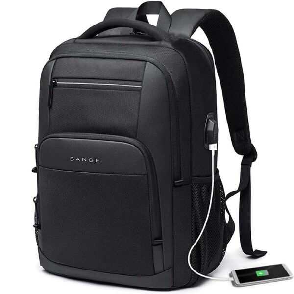 Waterproof Laptop Backpack Black