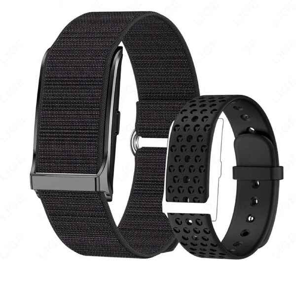 Smart Fitness Bracelet with 24H Heart Rate Black
