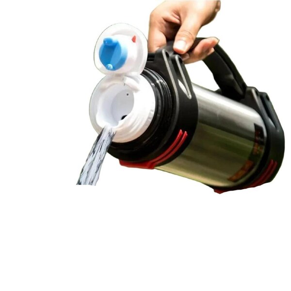 1.6L Stainless Steel Thermos Bottle Silver