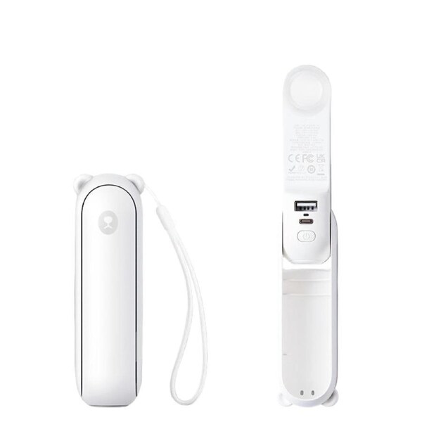 Portable Handheld Fan with LED Light