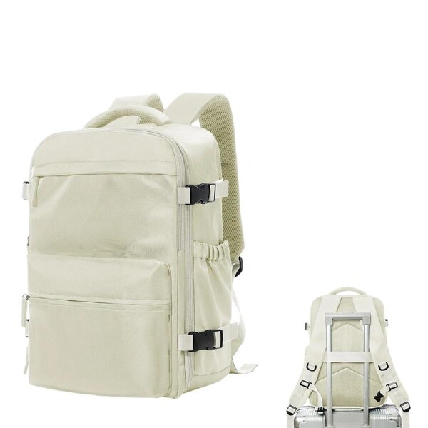 Laptop Backpack 40×20×25cm Beige
