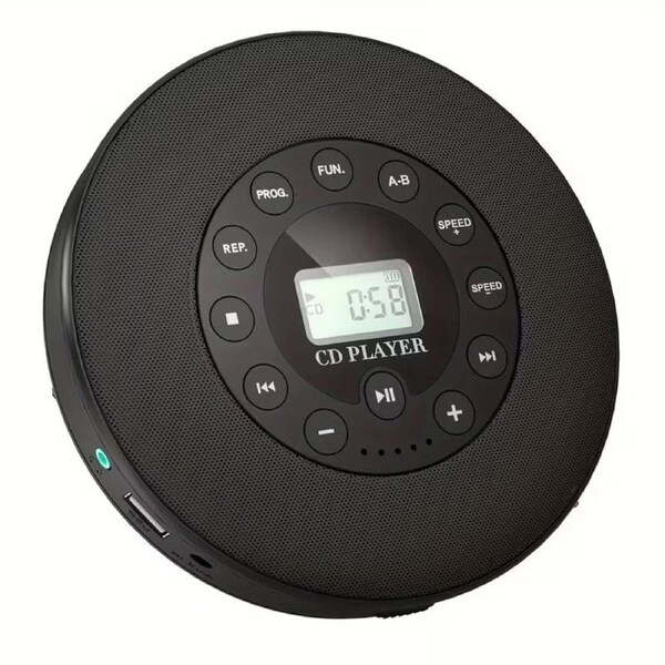 CD Player with Dual Stereo Speakers