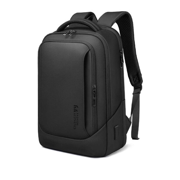 17-Inch Waterproof Laptop Backpack Black