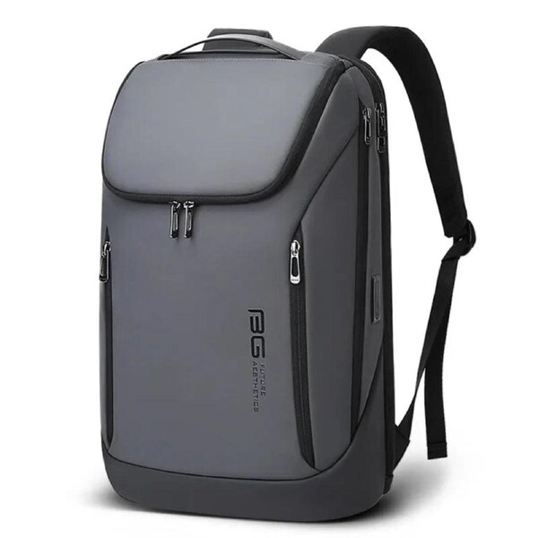 15.6 Business Laptop Backpack Grey