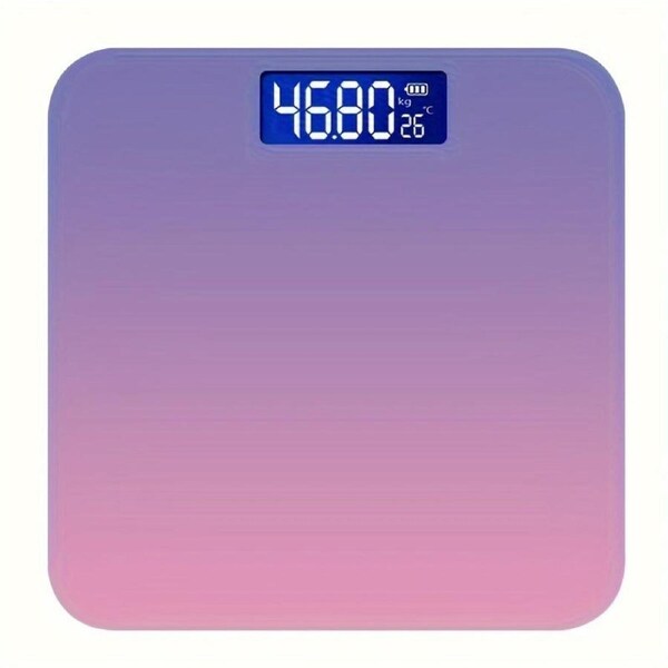 High-Precision Smart Bathroom Scale with LCD Display