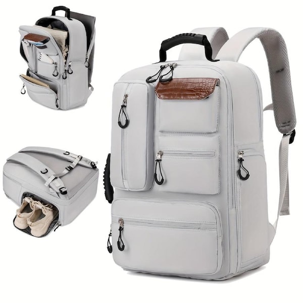 Laptop Travel Backpack with Shoe Compartment
