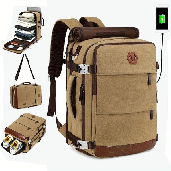 Flight Approved Laptop Backpack with USB Port