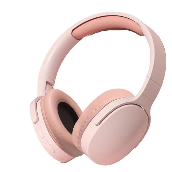 Wireless Bluetooth Over-Ear Headphones Pink