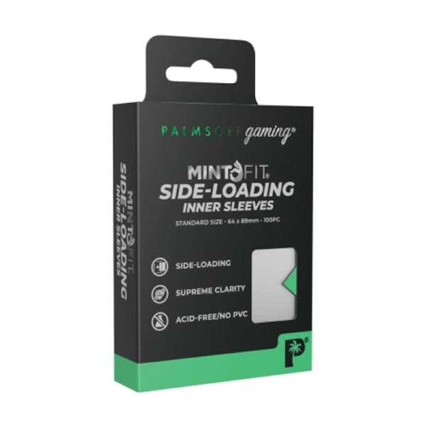 Palms Off Gaming - MintFit Side Loading Sleeves 100pc