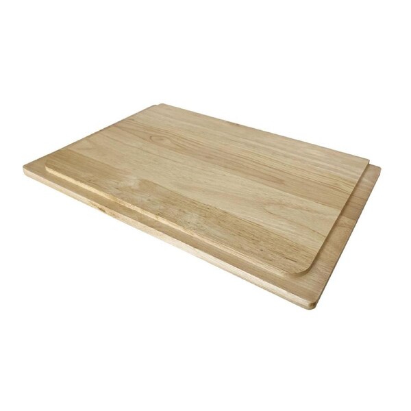 Belling 43.5cm x 30cm Over Sink Oak Chopping Board