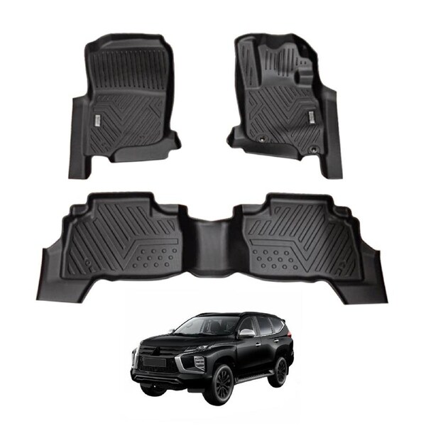 5D Car Floor Mats for Mitsubishi Pajero Sport 2015-Onwards