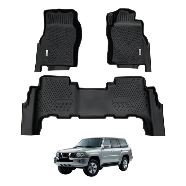 5D Car Floor Mats for Nissan Patrol GU Y61 1997-2015