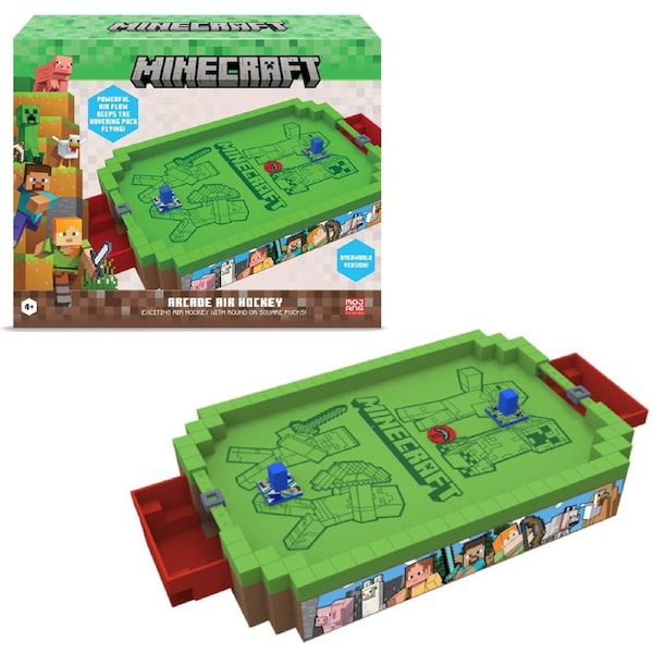 Minecraft Overworld Arcade Air Hockey (Core Series)